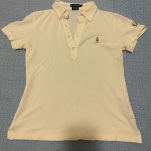 Ralph Lauren sport yellow polo size L